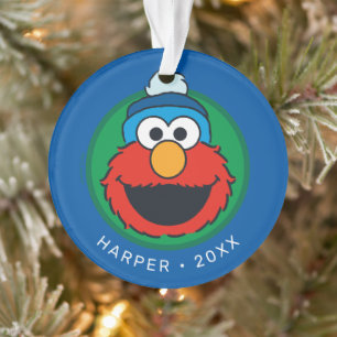 Sesame Street Elmo Winter Elmo Mütze Ornament