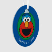 Sesame Street Elmo Winter Elmo Mütze Ornament (Vorderseite)