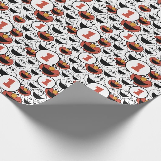 Sesame Street | Elmo Wrapping Paper Geschenkpapier (Ecke)