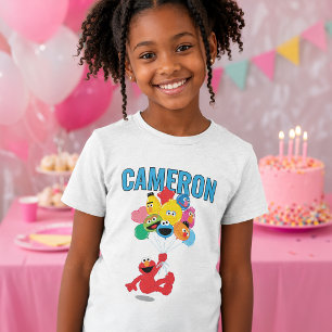 Sesame Street Elmos und Freunde Geburtstag Tri-Blend Shirt