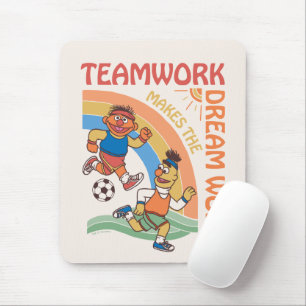 Sesame Street Ernie & Bert Teamarbeit Mousepad