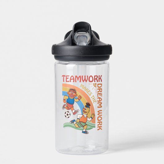 Sesame Street | Ernie & Bert Teamarbeit Trinkflasche (Vorne)