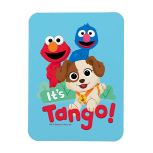 Sesame Street Es ist Tango mit Elmo und Grover Magnet