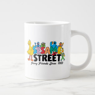 Sesame Street Fluffige Freunde seit 1969 Jumbo-Tasse