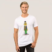 Sesame Street Frustrated Bert Tri-Blend Shirt (Vorderseite voll)