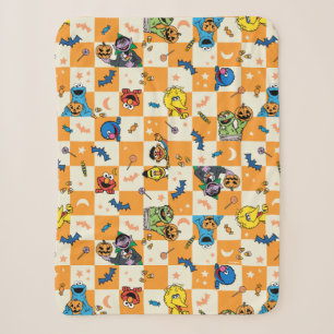 Sesame Street Halloween Karomuster Sherpadecke