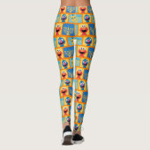 Sesame Street Hanukkah Pattern Leggings (Rückseite)