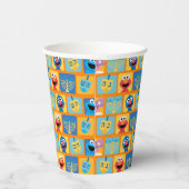 Sesame Street Hanukkah Pattern Pappbecher (Rechts)