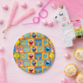 Sesame Street Hanukkah Pattern Pappteller (Party)