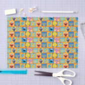 Sesame Street Hanukkah Pattern Seidenpapier (Handwerk)