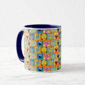 Sesame Street Hanukkah Pattern Tasse (Vorderseite Links)