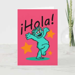 Sesame Street ¡Hola! Rosita Karte