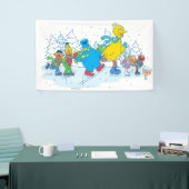 Sesame Street | Ice Skating Friends Banner (Messeveranstaltung)