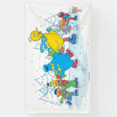 Sesame Street | Ice Skating Friends Banner (Vertikal)
