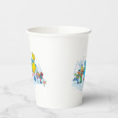 Sesame Street | Ice Skating Friends Pappbecher (Links)