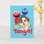 Sesame Street | It's Tango With Elmo & Grover Karte (Gelbe Blume)