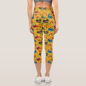 Sesame Street Kwanzaa Pattern Capri Leggings (Rückseite)