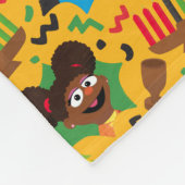 Sesame Street Kwanzaa Pattern Fleecedecke (Ecke)