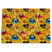 Sesame Street Kwanzaa Pattern Große Geschenktüte (Vorderseite)