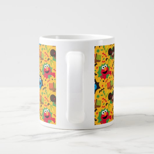 Sesame Street Kwanzaa Pattern Jumbo-Tasse (Rückseite)