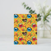 Sesame Street Kwanzaa Pattern Postkarte (Stehend Vorderseite)