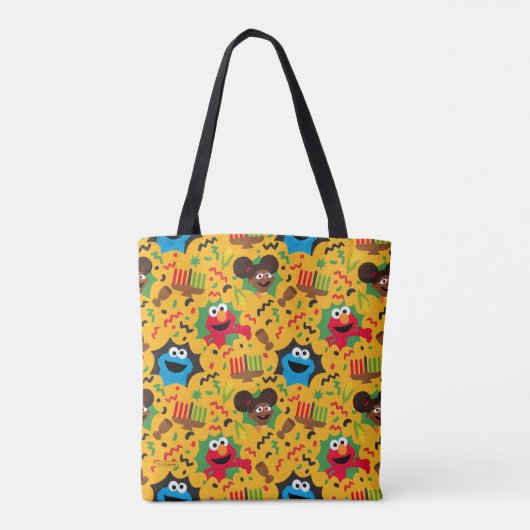 Sesame Street Kwanzaa Pattern Tasche (Rückseite)