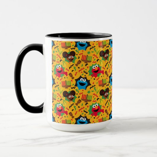 Sesame Street Kwanzaa Pattern Tasse (Links)