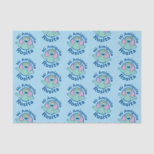 Sesame Street | Mi Amiguita Rosita Seidenpapier (Vorderseite)