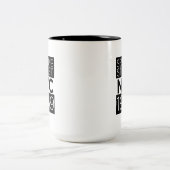 Sesame Street NYC Zweifarbige Tasse (Mittel)