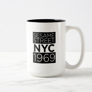 Sesame Street NYC Zweifarbige Tasse