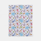 Sesame Street Oaster Bunny Pattern Fleecedecke (Vorderseite)