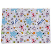 Sesame Street Oaster Bunny Pattern Große Geschenktüte (Vorderseite)