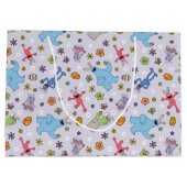 Sesame Street Oaster Bunny Pattern Große Geschenktüte (Rückseite)