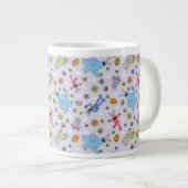 Sesame Street Oaster Bunny Pattern Jumbo-Tasse (Vorderseite Rechts)