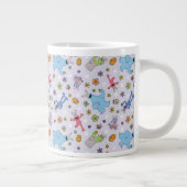 Sesame Street Oaster Bunny Pattern Jumbo-Tasse (Rechts)
