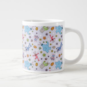Sesame Street Oaster Bunny Pattern Jumbo-Tasse