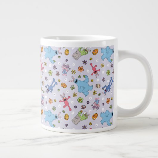 Sesame Street Oaster Bunny Pattern Jumbo-Tasse (Rechts)