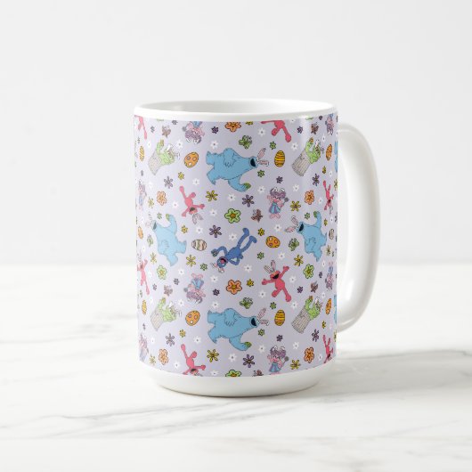 Sesame Street Oaster Bunny Pattern Kaffeetasse (VorderseiteRechts)