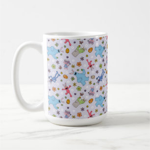 Sesame Street Oaster Bunny Pattern Kaffeetasse
