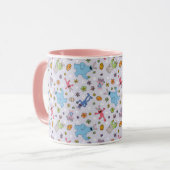 Sesame Street Oaster Bunny Pattern Tasse (Vorderseite Links)