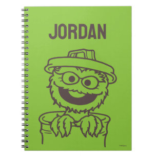 Sesame Street Oscar der Griesgram hell Notizblock