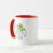 Sesame Street | Oscar - Weihnachtsbaum Tasse (Vorderseite Links)