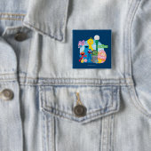Sesame Street Ostereier Hunt Button (Beispiel)