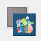 Sesame Street Ostereier Hunt Magnet (Vorderseite/Rückseite)