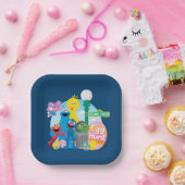 Sesame Street Ostereier Hunt Pappteller (Party)