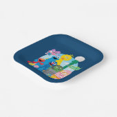 Sesame Street Ostereier Hunt Pappteller (Gewinkelt)