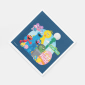 Sesame Street Ostereier Hunt Serviette (Ecke)