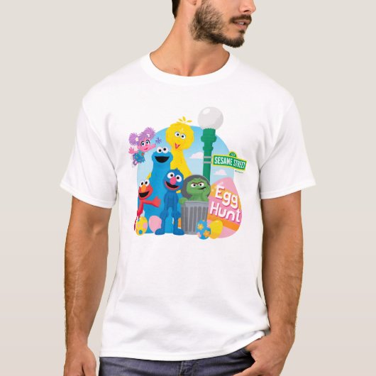 Sesame Street Ostereier Hunt T-Shirt (Vorderseite)