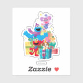 Sesame Street Pals and Presents Aufkleber (Blatt)