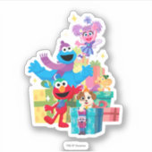 Sesame Street Pals and Presents Aufkleber (Vorderseite)